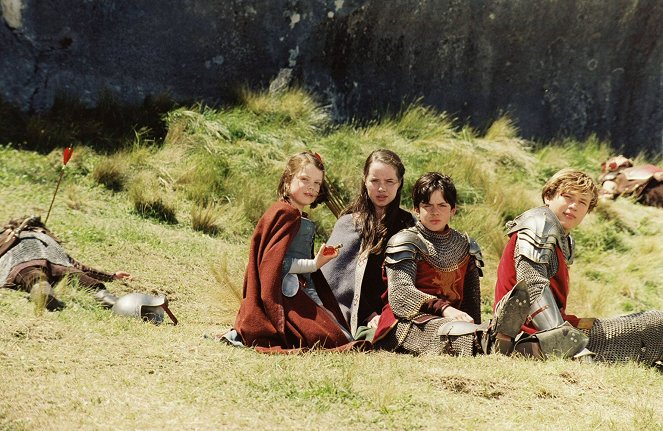 As Crónicas de Nárnia: O Leão, a Feiticeira e o Guarda-Roupa - Do filme - Georgie Henley, Anna Popplewell, Skandar Keynes, William Moseley