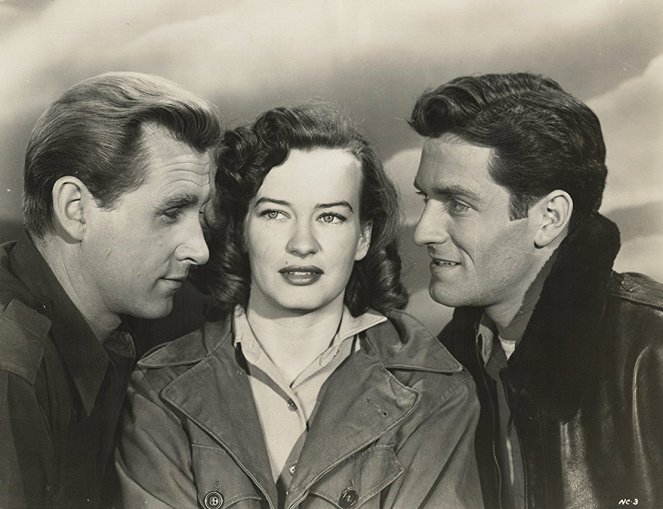 Rocketship X-M - Werbefoto - Lloyd Bridges, Osa Massen, Hugh O'Brian