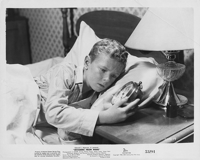 Invaders from Mars - Lobby Cards - Jimmy Hunt