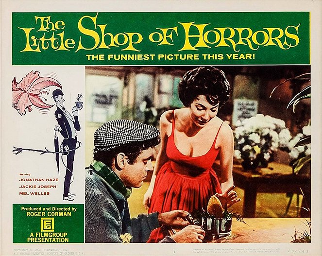 The Little Shop of Horrors - Lobby Cards - Jonathan Haze, Jackie Joseph