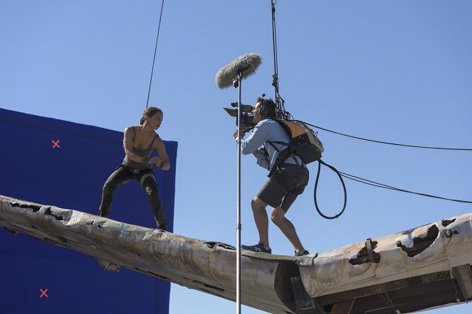 Tomb Raider - Dreharbeiten - Alicia Vikander