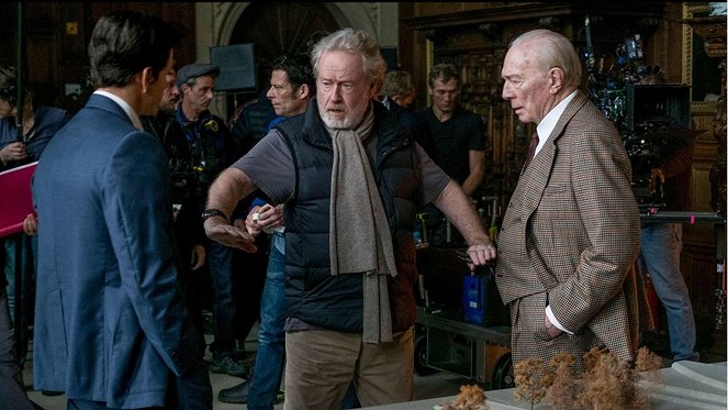 Alles Geld der Welt - Dreharbeiten - Ridley Scott, Christopher Plummer