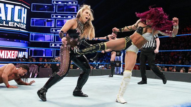 WWE Mixed Match Challenge - Photos - Shinsuke Nakamura, Natalie Neidhart, Mercedes Kaestner-Varnado