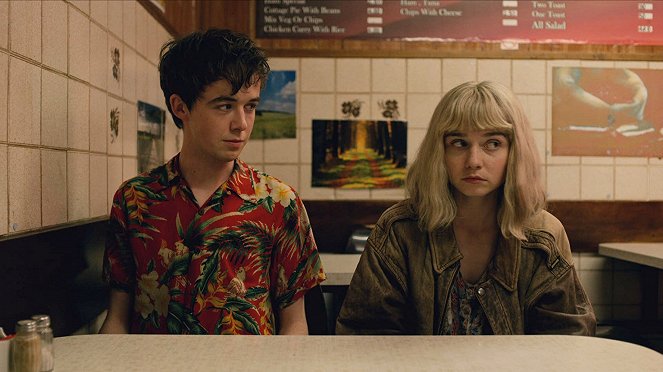 The End of the F***ing World - Episode 5 - Van film - Jessica Barden, Alex Lawther