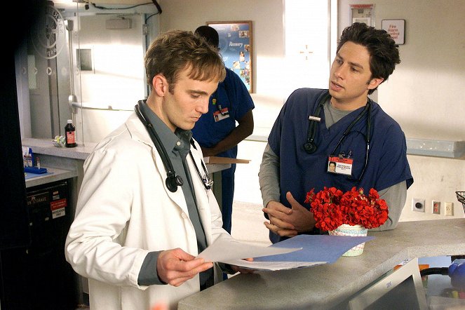 Scrubs - Season 2 - Mon copain médecin du privé - Film - Jay Mohr, Zach Braff