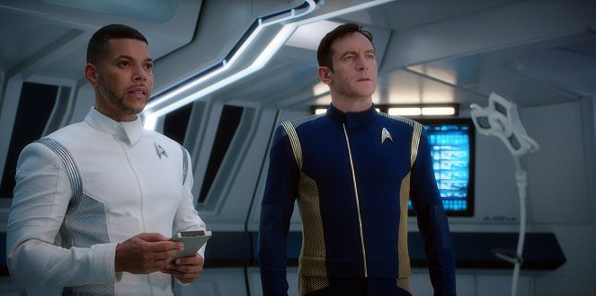 Star Trek: Discovery - Despite Yourself - Photos - Wilson Cruz, Jason Isaacs
