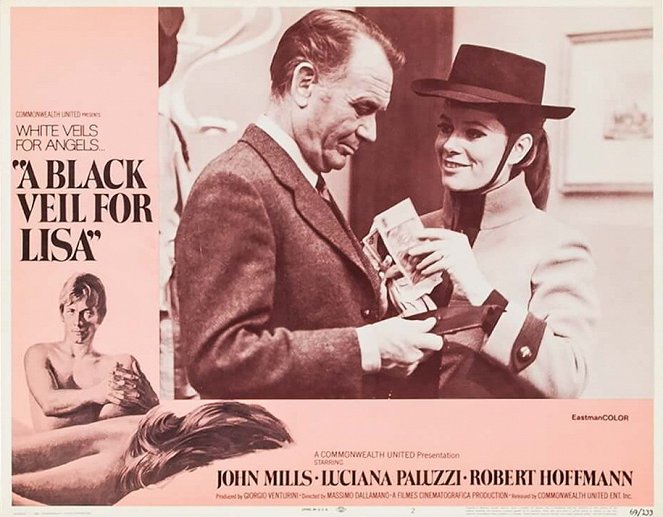 A Black Veil for Lisa - Lobby Cards