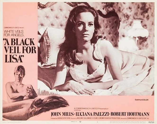 A Black Veil for Lisa - Lobby Cards