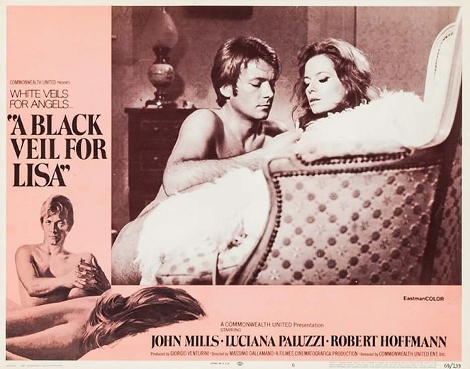 A Black Veil for Lisa - Lobby Cards