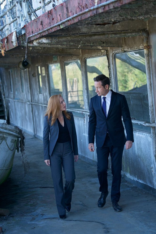 The X-Files - Season 11 - Ghouli - Photos - Gillian Anderson, David Duchovny