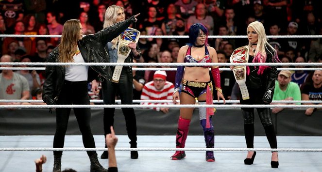 WWE Royal Rumble - Photos - Ronda Rousey, Ashley Fliehr, Kanako Urai, Lexi Kaufman