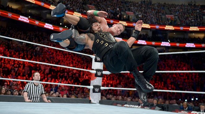 WWE Royal Rumble - Photos - Joe Anoa'i, John Cena