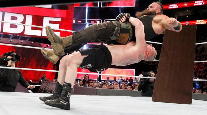 WWE Royal Rumble - Photos - Adam Scherr, Brock Lesnar