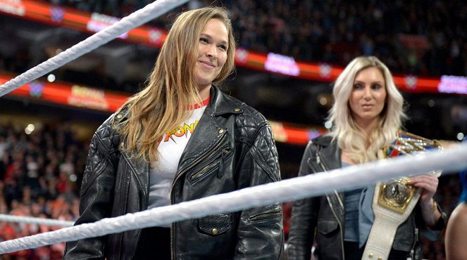WWE Royal Rumble - Photos - Ronda Rousey, Ashley Fliehr