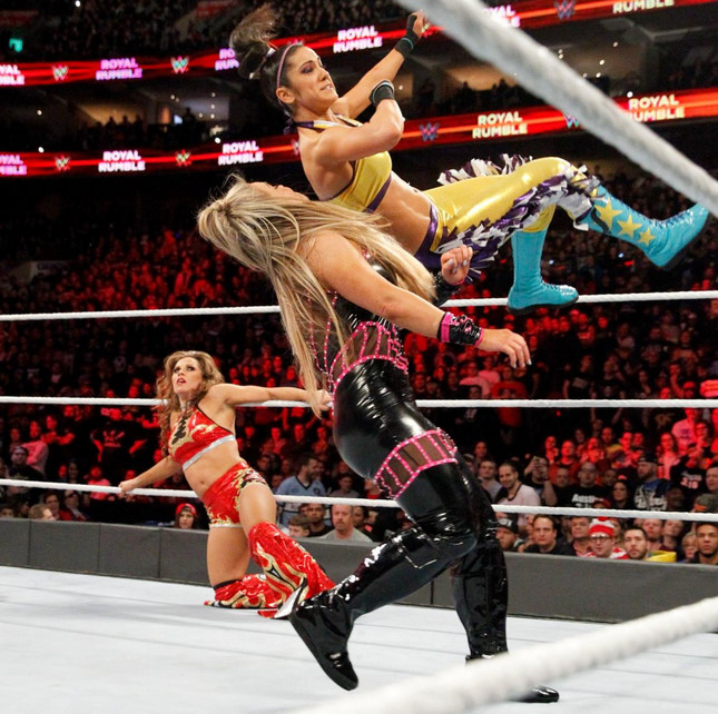 WWE Royal Rumble - Photos - Mickie James, Pamela Martinez