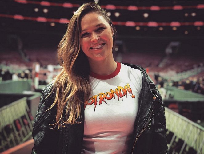 WWE Royal Rumble - Z natáčení - Ronda Rousey