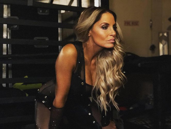 WWE Royal Rumble - Kuvat kuvauksista - Trish Stratus