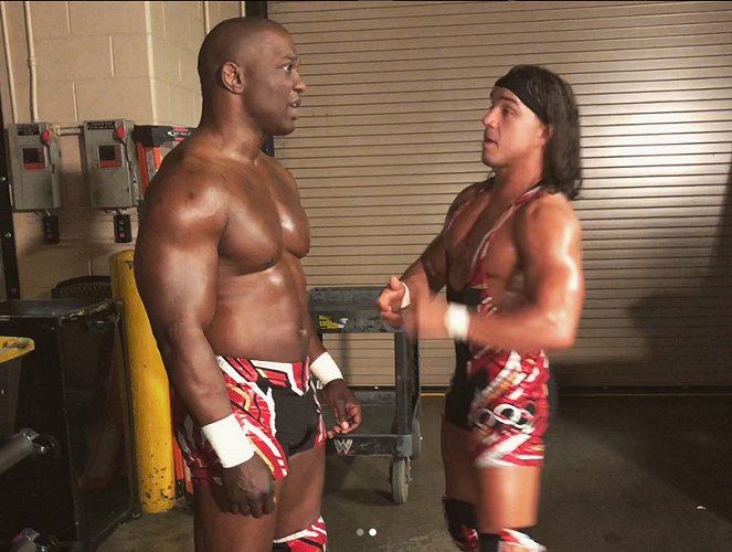 WWE Royal Rumble - Z natáčení - Shelton Benjamin, Chas Betts