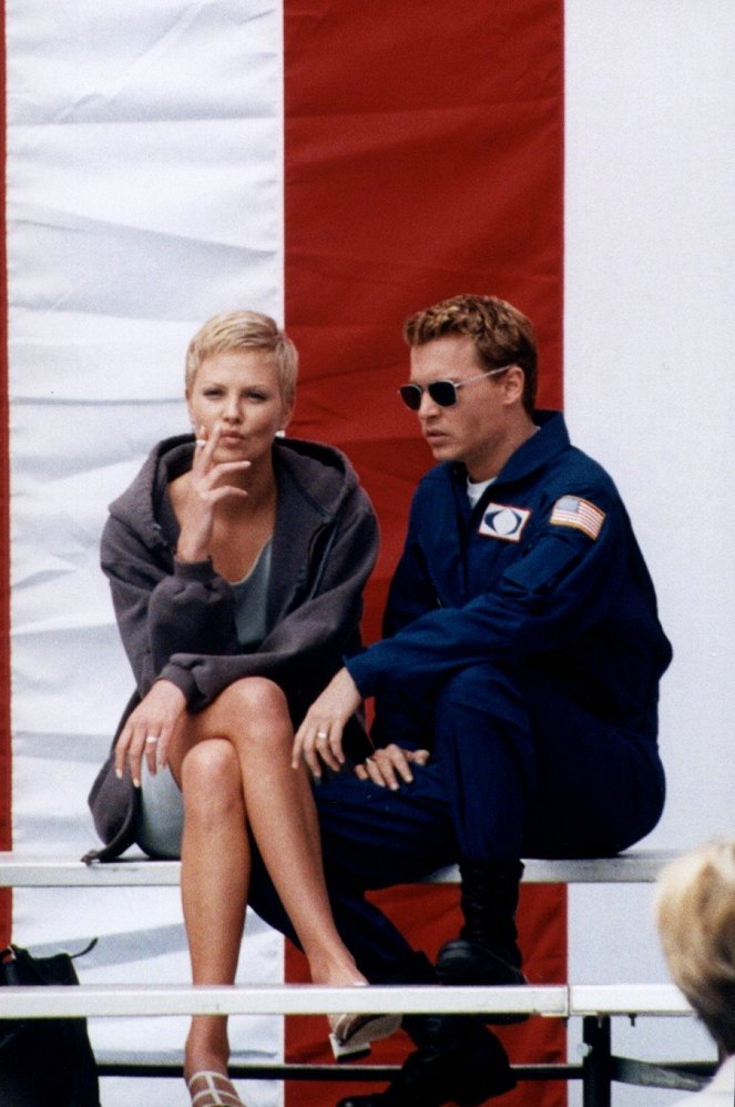The Astronaut's Wife - Dreharbeiten - Charlize Theron, Johnny Depp
