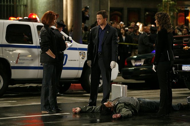 CSI: Kryminalne zagadki Nowego Jorku - Taksówka - Z filmu - Anna Belknap, Gary Sinise, Melina Kanakaredes
