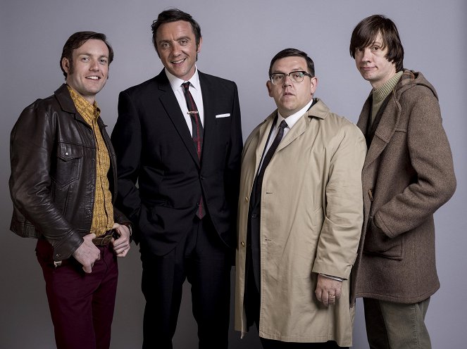 Mr. Sloane - Werbefoto - Brendan Patricks, Peter Serafinowicz, Nick Frost, Lawry Lewin