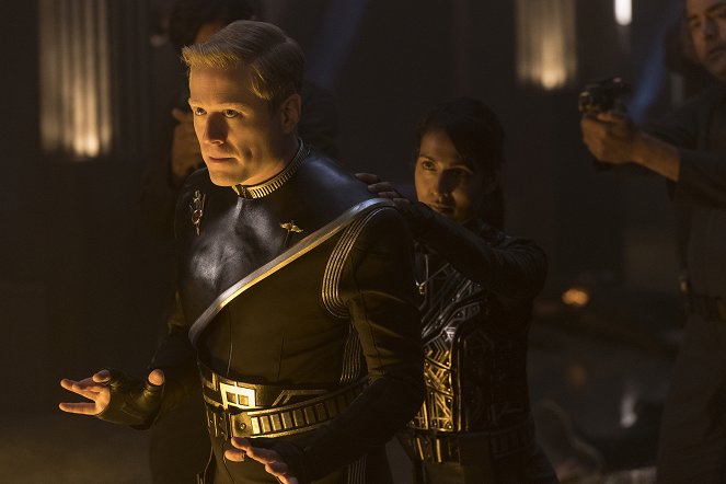 Star Trek: Discovery - What's Past Is Prologue - Photos - Anthony Rapp, Rekha Sharma