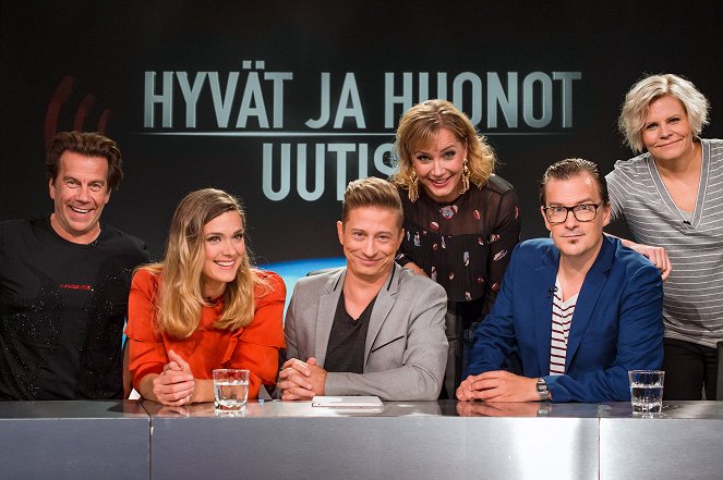 Hyvät ja huonot uutiset - Promoción - Mikko Kuustonen, Krista Kosonen, Kari Ketonen, Niina Lahtinen, André Wickström, Paula Noronen