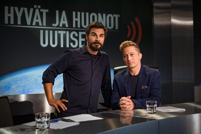 Hyvät ja huonot uutiset - Werbefoto - Jukka Lindström, Kari Ketonen