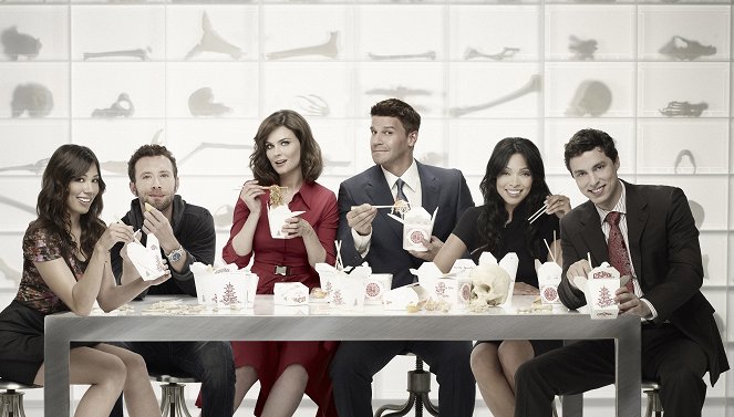 Bones - Season 6 - Promokuvat - Michaela Conlin, T.J. Thyne, Emily Deschanel, David Boreanaz, John Francis Daley