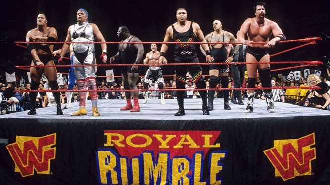 WWE Royal Rumble - Photos - Dwayne Johnson, John Layfield