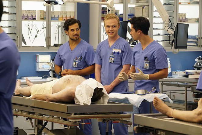Grey's Anatomy - Die jungen Ärzte - Mit dem Kopf durch die Wand - Filmfotos - Giacomo Gianniotti, Joe Adler, Joe Dinicol