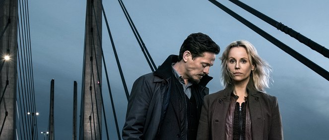 Die Brücke - Season 4 - Werbefoto - Thure Lindhardt, Sofia Helin