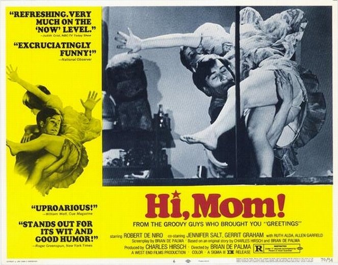 Hi, Mom! - Lobbykarten - Robert De Niro