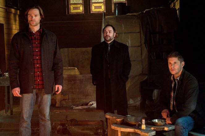 Supernatural - Hell's Angel - Van film - Jared Padalecki, Mark Sheppard, Jensen Ackles