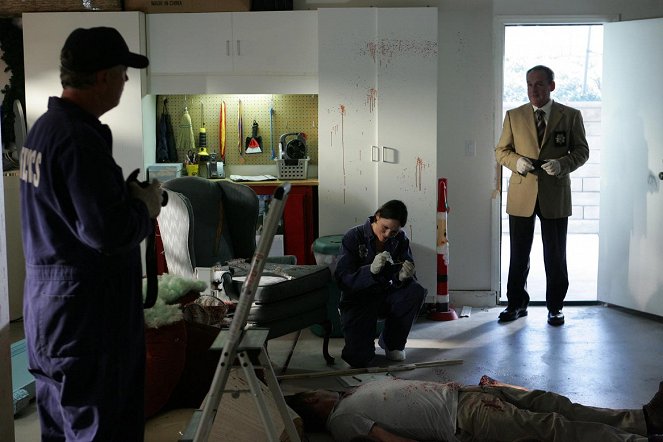 CSI: A helyszínelők - Season 7 - Lábcédulák - Filmfotók - Jorja Fox, Paul Guilfoyle
