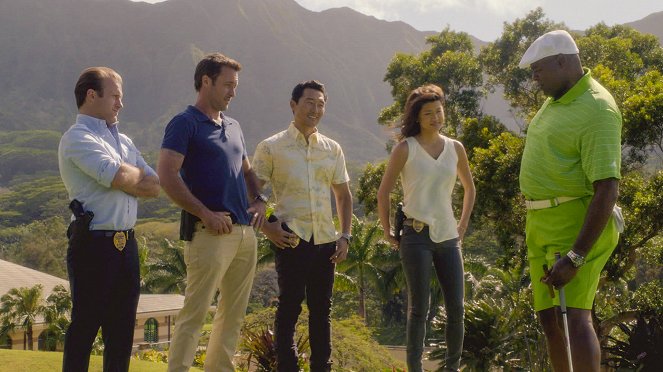 Hawaii Five-0 - Első a család - Filmfotók - Scott Caan, Alex O'Loughlin, Daniel Dae Kim, Grace Park, Chi McBride