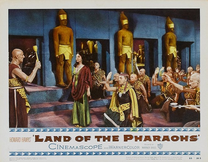 A Terra dos Faraós - Cartões lobby