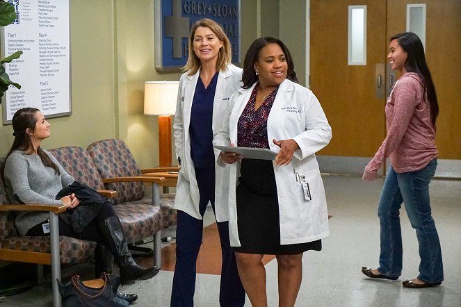 Grey's Anatomy - Season 12 - Walking Tall - Photos - Ellen Pompeo, Chandra Wilson
