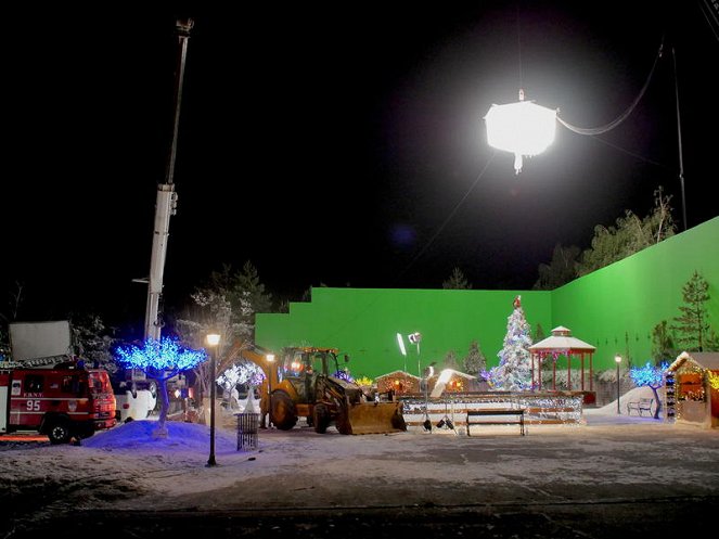 Christmas Eve - Z natáčení