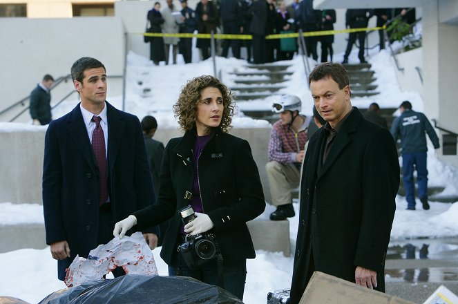 CSI: Kryminalne zagadki Nowego Jorku - Przedwczesny osąd - Z filmu - Eddie Cahill, Melina Kanakaredes, Gary Sinise