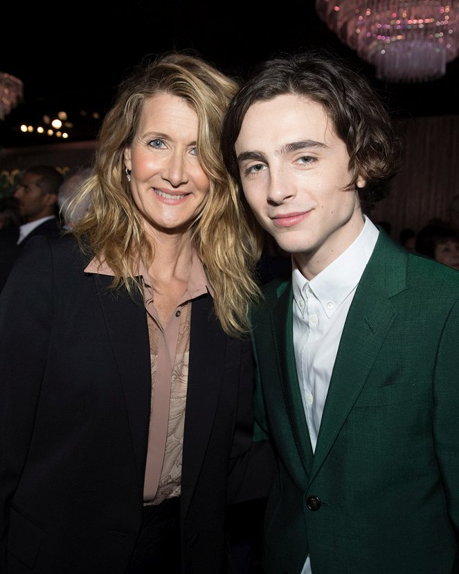 The 90th Annual Academy Awards - Evenementen - The Oscar Nominee Luncheon held at the Beverly Hilton, Monday, February 5, 2018 - Laura Dern, Timothée Chalamet