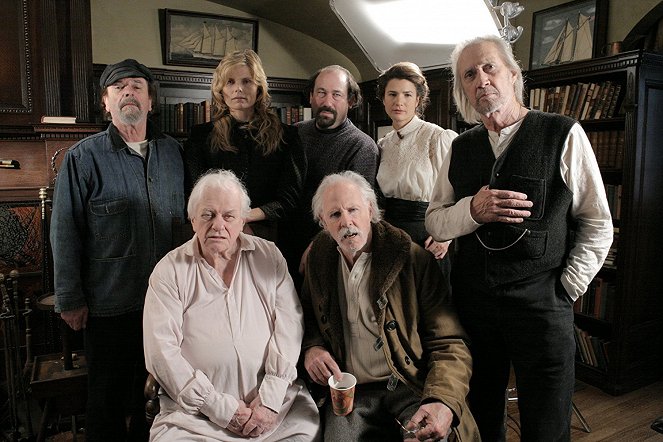 The Golden Boys - Van de set - Rip Torn, Charles Durning, Mariel Hemingway, Bruce Dern, Daniel Adams, Christy Scott Cashman, David Carradine