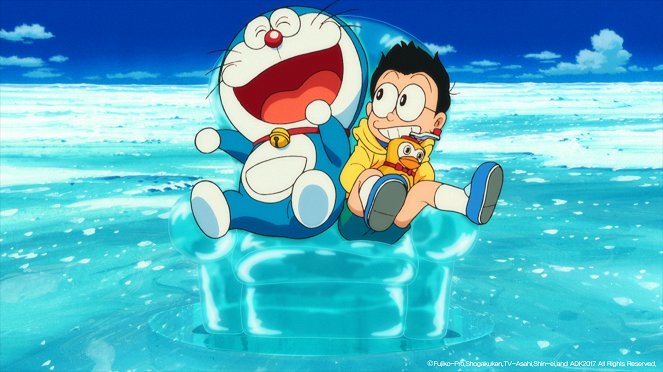 Eiga Doraemon: Nobita no nankjoku kačikoči daibóken - De la película