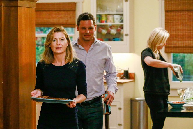 Grey's Anatomy - Guess Who's Coming to Dinner - Photos - Ellen Pompeo, Justin Chambers