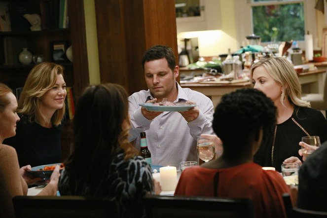 Grey's Anatomy - Guess Who's Coming to Dinner - Van film - Ellen Pompeo, Justin Chambers, Jessica Capshaw
