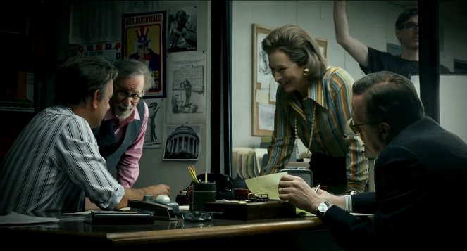 The Post: Aféra v Pentagone - Z nakrúcania - Steven Spielberg, Meryl Streep