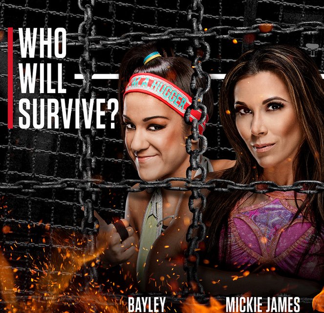 WWE Elimination Chamber - Werbefoto - Pamela Martinez, Mickie James