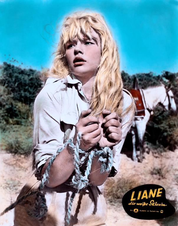 Liane, die weiße Sklavin - Lobby karty - Marion Michael