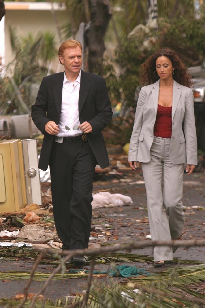 CSI: Kryminalne zagadki Miami - Huragan Anthony - Z filmu - David Caruso, Sofia Milos