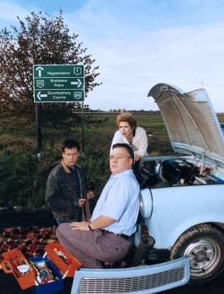 Einfach raus - Werbefoto - Max Urlacher, Michael Brandner, Renate Krößner